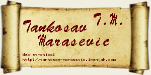 Tankosav Marašević vizit kartica